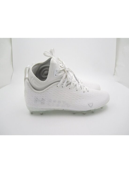 New Under Armour Spotlight Lux MC 2.0 Football Cleats Men Sz 9 White (F12) main image 8
